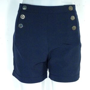 Short Femme Bleu Marine LOLALISSA Taille Estimé M Bleu M - Publicité