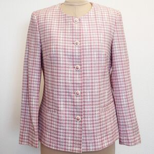 Veste rose en tweed "Daxon" - 38 - Femme Rose 38