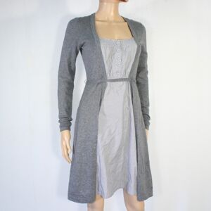 Robe Grise ESPRIT Taille M Gris M - Publicité