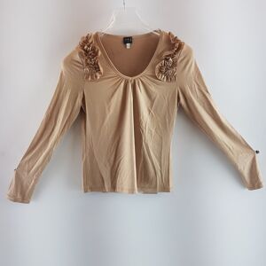 Top manches longues rose gold - Maison 123 - Taille 34/36 Rose 34 - Publicité