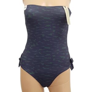 Monoprix Premium T 36 Neuf avec étiquette Maillot de bain 1 pièce réversible Bleu 36 - Publicité