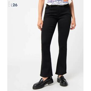 Jean petite longueur coupe Bootcut femme – L26 - 44 - noir - GEMO noir - Publicité