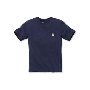 Carhartt T-shirt manches courtes WORKWEAR POCKET TS navy - - S1103296412S - Publicité