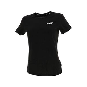 Puma Tee shirt manches courtes Ss logo blk mc tee l Noir Taille : S - Publicité