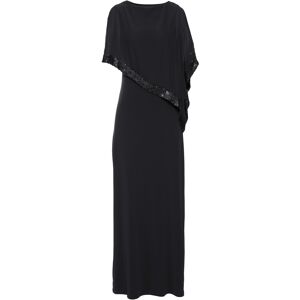 bonprix Robe longue à paillettes noir 50/52/42/54/48/44/46/40/38/56 - Publicité