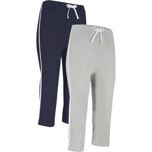 bonprix Lot de 2 corsaires de sport, Skinny bleu 34/36/38/40/42/44/46/48/50/52/54/56/58/60 - Publicité