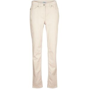 bonprix Pantalon twill 5 poches Essential gris 48/46/42/44/50/52/54/56/38/40 - Publicité