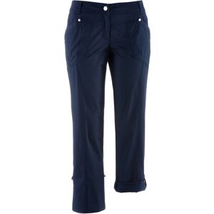 bonprix Pantalon extensible cargo 3/4 bleu 38 - Publicité