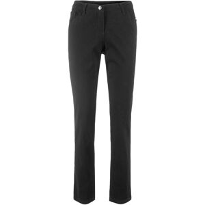 bonprix Pantalon extensible, Slim Fit noir 36/38/40/42/44/46/48/50/52 - Publicité