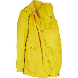 bonprix Veste de pluie de grossesse / de portage jaune 36/38/40/42/44/46/48 - Publicité