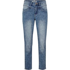 bonprix Jean sculptant super stretch Slim Fit, longueur cheville bleu 38/40/42/44/46/48 - Publicité