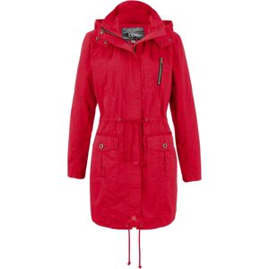 Parka mi-saison rouge 38/50/44/42/36/52/46/48/40