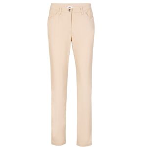 bonprix Pantalon extensible, Slim Fit beige 36/38/40/42/44/46/48/50/52 - Publicité