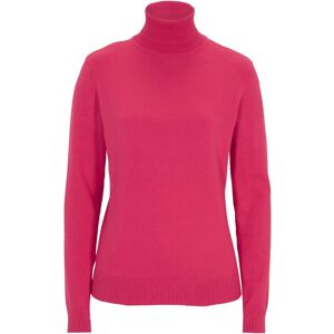 bonprix Pull col roulé fuchsia 42/44/38/40/46/48/50/52/58/60/54/56 - Publicité