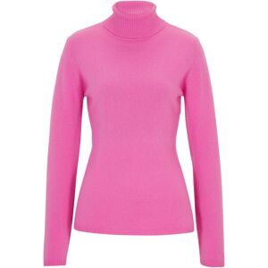 bonprix Pull col roulé avec teneur en Good Cashmere Standard® fuchsia 46/48/50/52/54/56/38/40/42/44 - Publicité