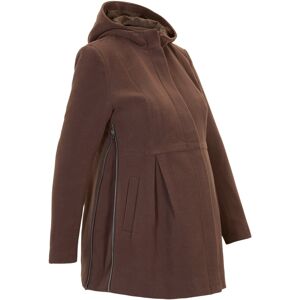 Manteau de grossesse avec capuche, ajustable marron 38/52/54/40/46/42/48/44/50