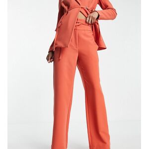 4th & Reckless Tall - Pantalon d'ensemble habillÃ© - Rouge corail-Orange Orange 36 female - Publicité