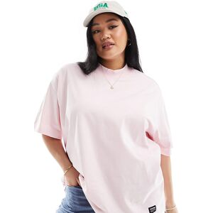 Dr Denim Plus - Rylie - T-shirt oversize - Rose pastel Rose 52 female - Publicité