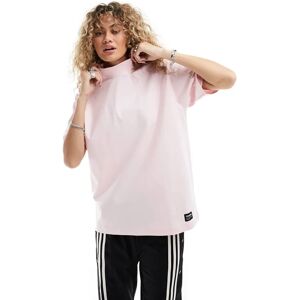 Dr Denim - Rylie - T-shirt oversize - Rose pastel Rose L female - Publicité