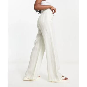 - Pantalon large en lin rayÃ©-Sans opinion Sans opinion XS female