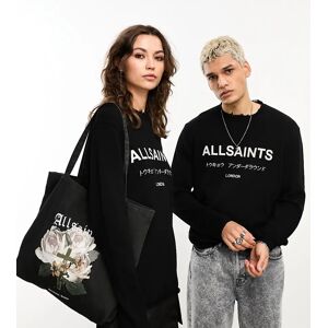 ExclusivitÃ© AllSaints x ASOS - Pull unisexe Underground - Noir Noir XL unisex - Publicité