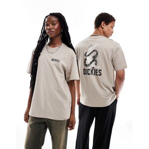 ExclusivitÃ© ASOS - Dickies - Lake Oswego - T-shirt avec imprimÃ© graphique au dos - Sable-Neutral Neutral M unisex - Publicité