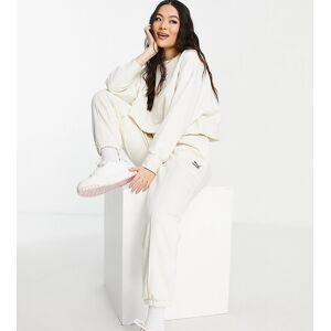 ExclusivitÃ© ASOS - Puma - Jogger oversize plissÃ© - Blanc cassÃ© Blanc L female - Publicité