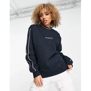 - Courtnell - Sweat coupe boyfriend Ã  envers brossÃ© - Bleu marine Bleu marine XXL female