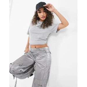 - Tunel - T-shirt coupe boyfriend - Gris clair chinÃ© Gris XS female