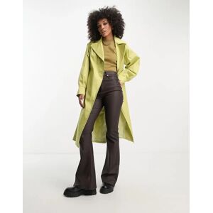 - Trench-coat Ã  manches volumineuses - Vert Vert 38 female