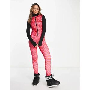 - Legging de ski Ã  imprimÃ© abstrait - Rose Rose 34 female