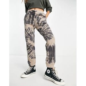 - Pantalon de jogging d'ensemble tie-dye - Noir dÃ©lavÃ©-Gris Gris M female