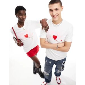 Nike - T-shirt unisexe avec motif Heart & Sole Â» - Blanc Blanc XL unisex - Publicité