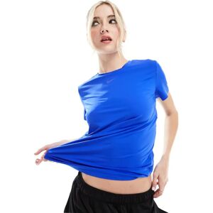 Nike Training - One - T-shirt ajustÃ© en tissu Dri-FIT - Bleu hyper royal Bleu XXL female - Publicité