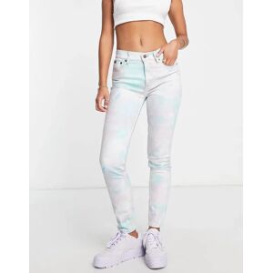 Polo Ralph Lauren - Jean skinny effet tie-dye - Multicolore Multicolore W28 female - Publicité