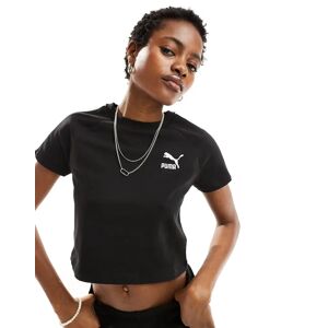 PUMA - Iconic T7 - T-shirt - Noir Noir M female - Publicité