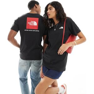 The North Face - Red Box - T-shirt imprimÃ© au dos - Noir Noir XL unisex - Publicité