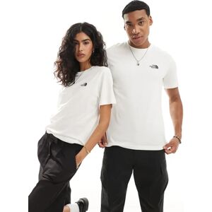 The North Face - Simple Dome - T-shirt Ã  logo - Blanc Blanc M unisex - Publicité