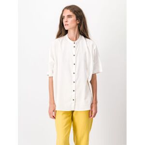 CHEMISE LANICA Blouse manches courtes en coton pique CREME L,M,S