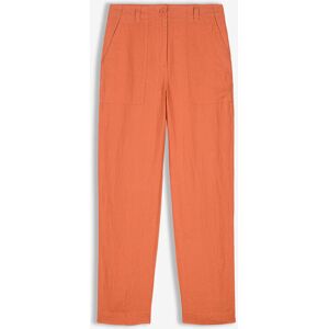 PANTALON HUGUES En lin TERRACOTTA 34,36,38,40,42