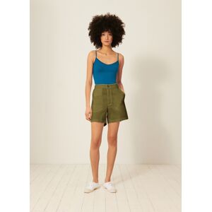 SHORT LORENZO En gabardine inconique KAKI 34,36,38,40,42