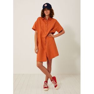 ROBE JEROMIA En lin TERRACOTTA LMSXS