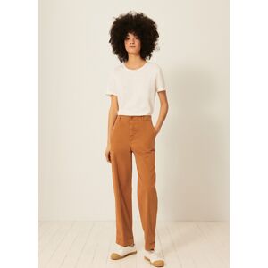 PANTALON CHINO En gabardine inconique FAUVE 3436384042