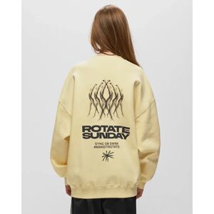 Sweat Logo Crewneck women Sweatshirts yellow en taille:M