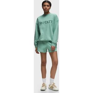 SWEAT LOGO CREWNECK women Sweatshirts green en taille:XS