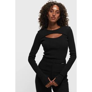 Regina women Longsleeves black en taille:S