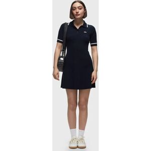 Lacoste KLEIDER women Dresses blue en taille:XS - Publicité