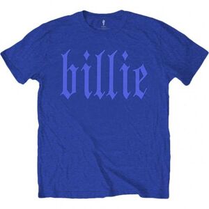 Billie Eilish Unisex Adult Billie 5 Back Print Cotton T-Shirt - Publicité