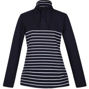 Regatta Womens/Ladies Bayla Striped Button Neck Sweatshirt - Publicité