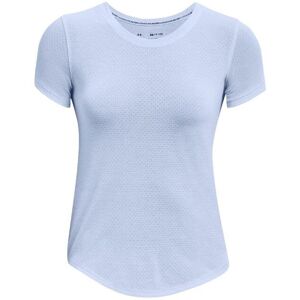 Under Armour Streaker Run Short Sleeve, T-shirt bleu femme - Publicité